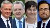 Marielle de Sarnez, Bruno Le Maire, Richard Ferrand, Annick Girardin, Mounir Mahjoubi et Christophe Castaner sont les six membres du gouvernement candidats&nbsp;aux législatives.