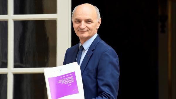 Le premier président de la Cour des comptes, Didier Migaud, devant l\'hôtel Matignon, à Paris, le 29 juin 2017.