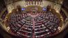 Hémicycle du Sénat au palais du Luxembourg à Paris.